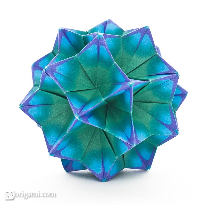 by modular origami diagrams Kusudama Tomoko kusudama Bellflower Fuse by modular origami diagrams Kusudama Tomoko kusudama Bellflower Fuse